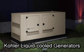 kohler liquid cooled generators